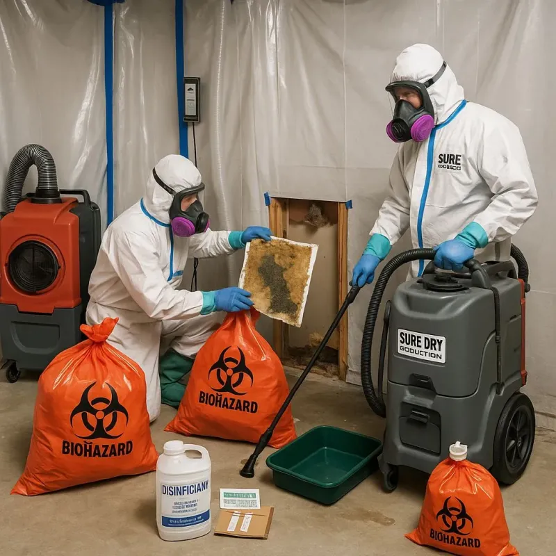 Contaminated Water Handling Protocols process in Sorrento, LA