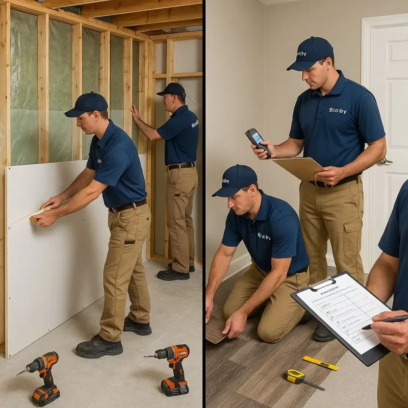 Repairs and Reconstruction process in Sorrento, LA